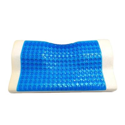 China Hot Sale Butterfly Shape Anti-Snoring Anti-Static Pillow Infused Cool Gel Memory Foam Hilton Pillow for sale