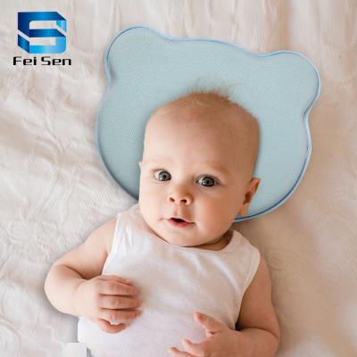 China Newborn baby anti-static anti-static reflux style memory foam headphone soft pillow simfamily anti latex korean sleeping 2021 for sale