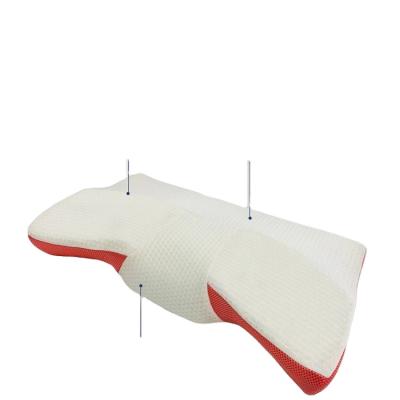 China Hot Selling Bamboo Multi Functional Pillow Neck Massage Memory Foam Pillow Anti-Static for sale