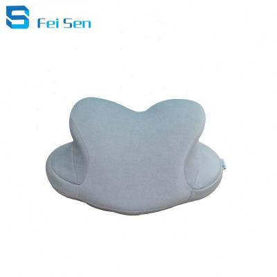 China Best Anti-Static Healthy Neck And Shoulder Relax Pillow For Cervical Pain Lunch Break Nap Pillow For Students Gold Office for sale