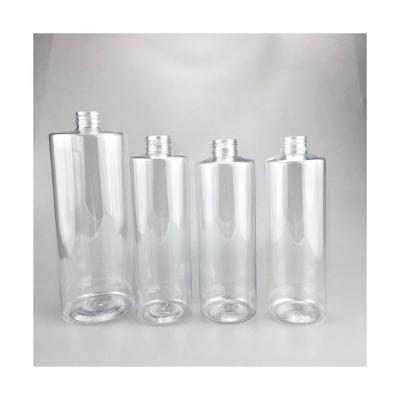 China BEAUTY PACKAGING New Large Capacity Clear Plastic PET Bottle With Flip Cap for sale