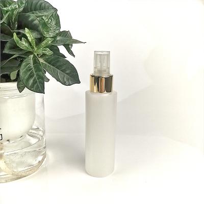 China BEAUTY PACKAGING Factory Direct Hot Sale HDPE Round Shoulder Flat Bottles 100ml for sale