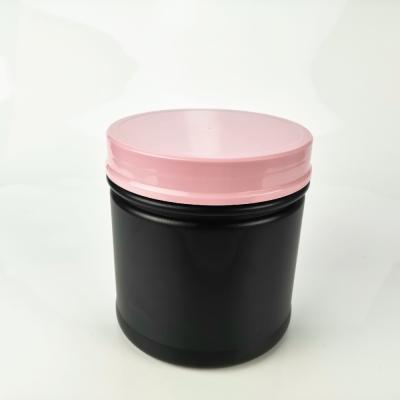 China Custom Food LOGO Color 1L PE Plastic Container Jar For Powder Or Food Storage for sale