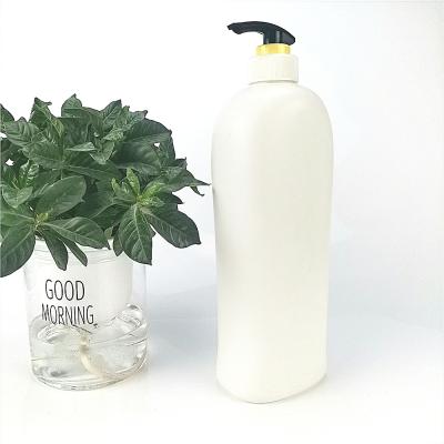 China BEAUTY PACKAGING Hot Sale HDPE Bottles For Shampoo 1L for sale