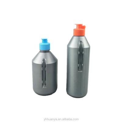 China Household Products Life Size HDPE Plastic Bottles For Tire Patching Fluid With Hose OEM / ODM for sale