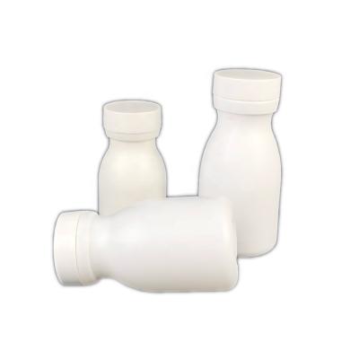 China Medicine Plastic PE Pill Bottle 60ml 100ml 120ml Medical Cartons Screen Printing Blank ISO9001 Matte Screw Cap HY Medicine 10000pcs for sale