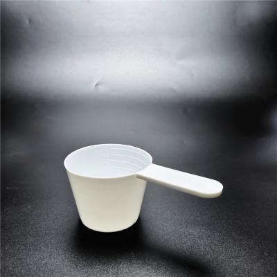 China 70CC PP Plastic Food Handle Protein Powder Scoop for sale