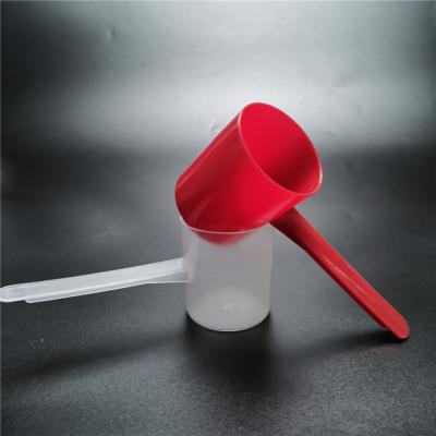 China 80CC PP Plastic Food Handle Protein Powder Scoop for sale