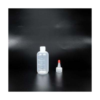 China food & Beverage Packaging Portable Household Squeezable Plastic Sauce Bottle With Scale for sale