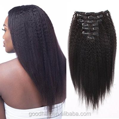 China Straight Kinky Curly Remy Weave Extensions Brazilian Hair Clip In Weave Hair for sale