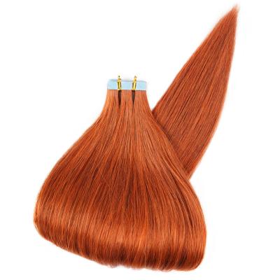 China ALL Tape In Hair Extensions Machine Remy Brazilian Straight Natural Skin Hair Weft Tape On Adhesive Invisible 20pcs for sale