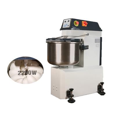 China 25 Liter Industrial Spiral Food Bread Mixer Dough Mixer Commercial Bakery Supply High Quality for sale