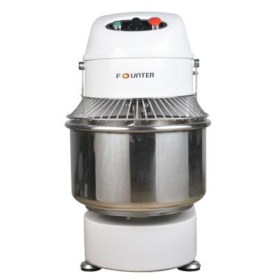 China Commercial Supply 25kg 75kg 100kg Low Noise Flour Mixing Industrial Bread Mixer Machine Price Sale Making Spiral Bake 50KG Pizza Dough Mixer for sale