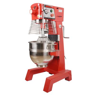 China Hot Sale Hotel Commercial Cream Cake Mixer Machine Stainless Steel Stand Mixer 30L Planetary Mixer for sale