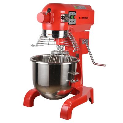 China Snack Factory Bakery Equipment Stainless Steel 3 Speed ​​Adjustment Bread Cake Electric Flour Dough Planetary Mixer for sale