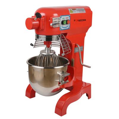 China Design 450 Motor High Quality Adjustable Speed ​​10L 20L 30L 40L 50L 60L 80L Stainless Steel Cake Dough Planetary Food Mixer for sale