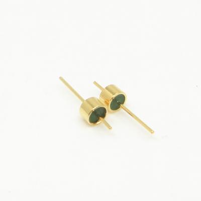 China RF 50Ohm Feedthrus Glass-to-Metal Seals Kovar Pin Dia. 0.3mm rf hermetic connectors for sale