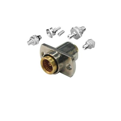 China 50Î © BMA RF Straight Coaxial Cable Connector For RG316 Slack Cable for sale