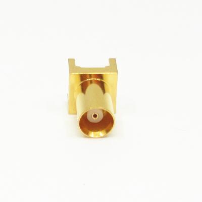 China GPS Antenna Best Selling MCX Series PCB Straight Solder Mounting RF Connector Female Connector for sale