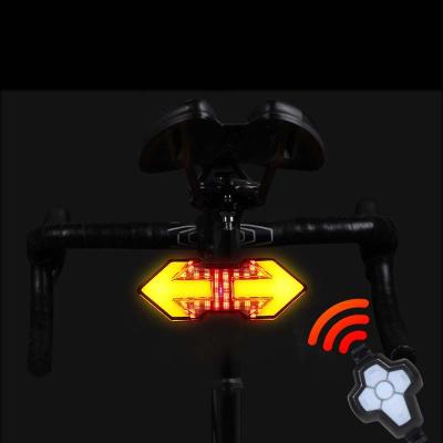 China Sports Safety Cycling Scooter Turn Indicator Smart Lamp Wireless Light Waterproof Cycling LED Indicators Turn Signal Wireless Warning Steering Tail Light for sale