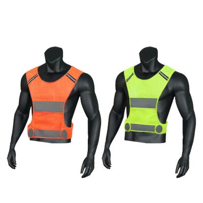 China Factory Custom Hi Vis Reflective Safety Vest High Visibility Clothing Breathable Security Jacket High Visibility Yellow Warning Vests for sale