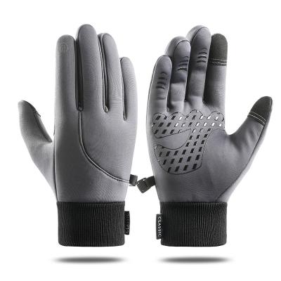 China Outdoor Outdoor Touch Screen Autumn Winter Fishing Gloves Ski Gloves Puncture Mittens Scooter Windproof Activites Gear Warm Resistant Riding Gloves for sale