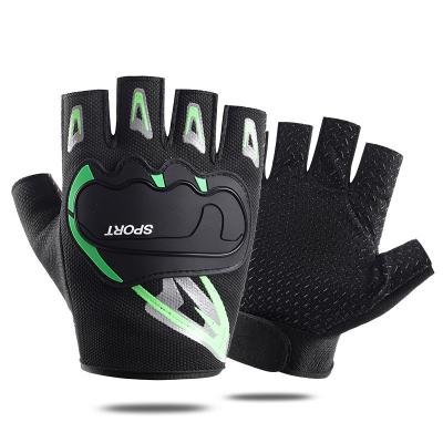 China Half Finger/Tactical Moto Para Glove Bicycle Half Finger Training Motorcycle Gloves Cycling Gloves Police Fingerless Professional Shockproof Glove for sale