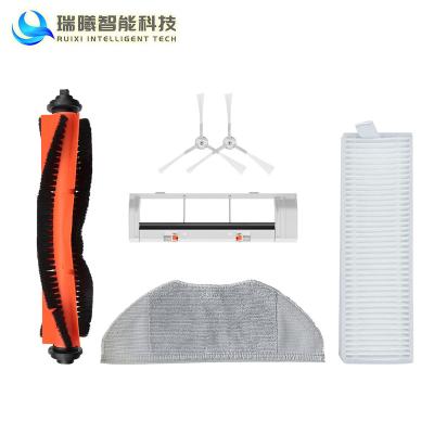 China Household Vacuum Cleaner Accessories For Xiaomi Mijia G1 Spare Parts Main Brush Side Sweep Hepa Filter Broom Cloth for sale