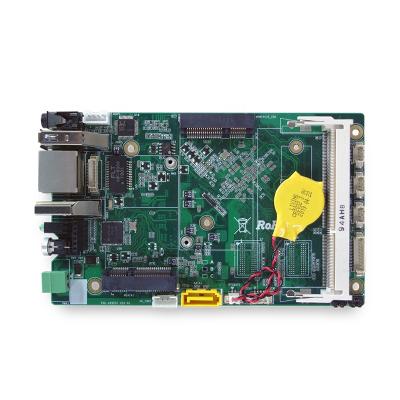 China Digital Signage Intel AppoloLake J3455 CPU Pico-ITX Motherboard Embedded Motherboard Single Edge Computers ENC-A995YC for Digital Signage for sale