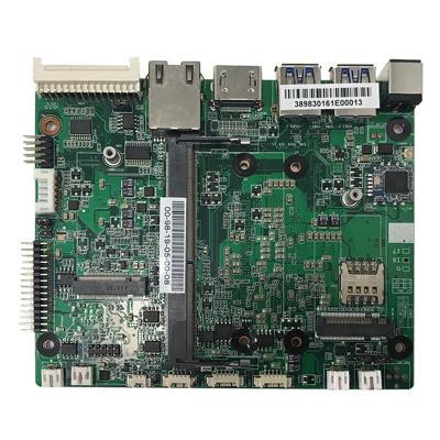 China Digital Intel 6th/7th/8th Signage Generator I3/I5/I7 CPU Based NUC Motherboard Single Edge Computer Embedded Motherboard ENC-3898 LVDS+HDM(I)Displace for sale