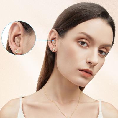 China Best CIC Elderly And Young Deaf Ear Hearing Aid Device Battery Operated Sound Amplifier for sale