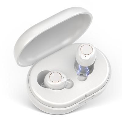 China New Appearance Tooth Collector Sound Amplifier Hearing Aids Blue Touch Fingerprint Touching Older Magnetic Rechargeable for sale