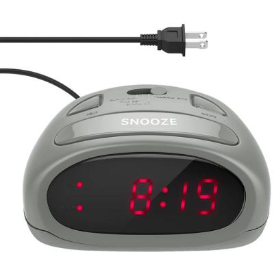 China Antique Style Digital Alarm Clock Backlight For Bedrooms Office Kids Sleep Function Portable Table Clock for sale