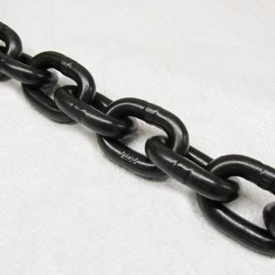 China EN818-2 G80 Alloy Steel Lifting Black Oxidation / Black Electrophoresis Lifting Chain for sale