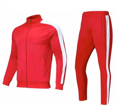 China Wholesale Custom Jogging Antibacterial White Mens Polyester Suits Sportswear for sale