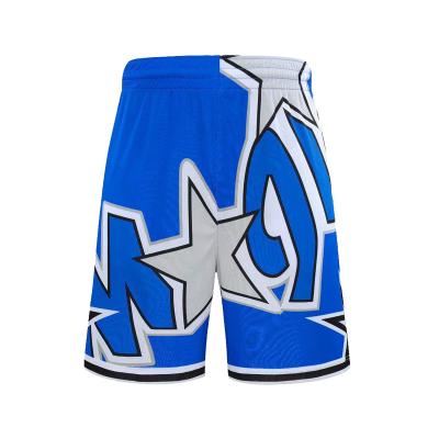 China 2021 new style men's fashion beach antibacterial blue shorts outdoor sportswear for sale