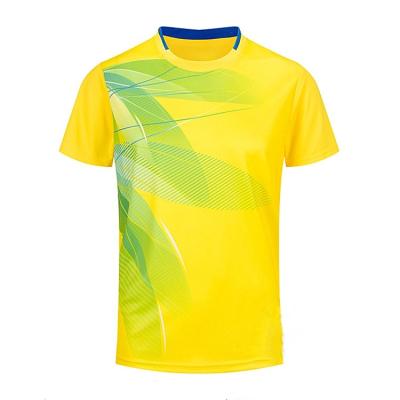 China New latest fashionable quick dry wholesale badminton uniform design with custom logo sublimation tank top badminton for sale