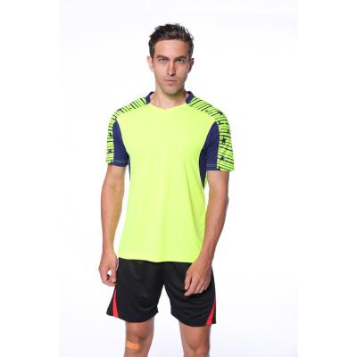 China 100%polyester wholesale latest badminton wear high quality badminton shirt for men for sale