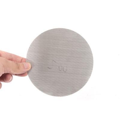 China Fine 8 10 12 14 High Quality Round 16 Mesh Stainless Steel Metal Filter Disc for sale