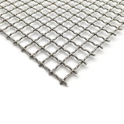 China Beautiful Stainless Steel 304 304l 316 316L Crimped Wire Mesh For Factory for sale