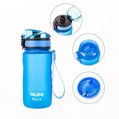 China 2022 New Leak Proof Lovely Color Kids Viable Free Plastic Water Bottle 350ml With Custom Logo for sale