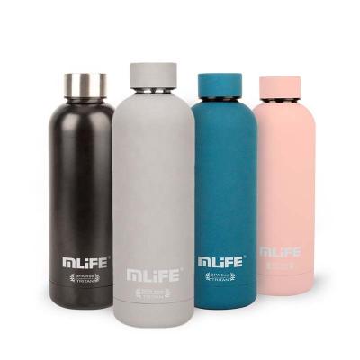 China Sustainable Custom Double Wall 750ml Stainless Steel Vacuum Insulated Water Bottle for sale