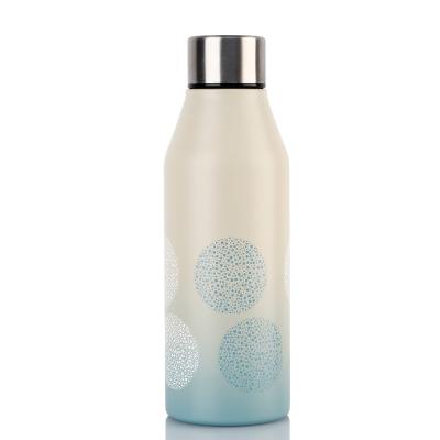 China 410ml Sport Stainless Steel Water Bottle PORTABLE Double Walled Vacuum Flask With Custom Logo for sale