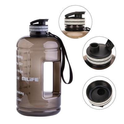 China 128OZ/1 Gallon Casual Water Bottle With Straw Motivational Water Bottle With Time Marker for sale