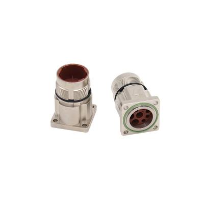 China M23 Connector Power 5+PE 4+3+PE 5+3+PE Straight Angled Receptacle for Servo Motors M23 Connector Receptacle for sale