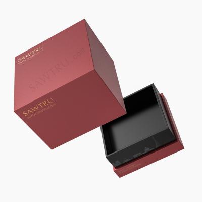 China Custom Recyclable With Logo Color Printed Luxury Recycled Makeup Skincare Cosmetic Packaging Corrugated Mailing Paper Boxes For Cosmetics for sale