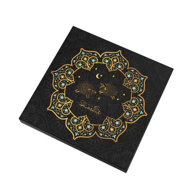 China OEM/ODM Handmade Luxury Paper Box with Custom Logo for Eid Mubarak Chocolate Gift and Craft Middle East Style Wholesale for sale