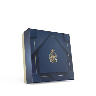 China OEM/ODM Handmade Luxury Paper Box with Custom Logo for Eid Mubarak Chocolate Gift and Craft Middle East Style Wholesale for sale