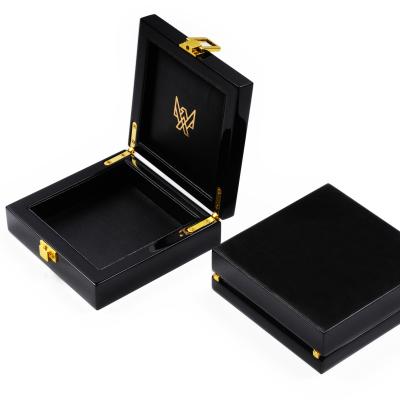 China Handmade high quality luxury piano painting jewelry box gift fashion wooden jewelry box with glossy painting for sale