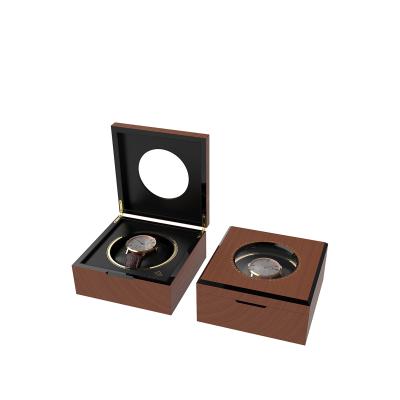 China Luxury Recyclable Paper Cardboard Box /Eco-Friendly Watch Box For MenWood Engraved Logo Watch Box Gift Package Box Wooden for sale